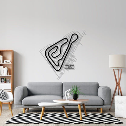 Slovakia Ring Metal Wall Art