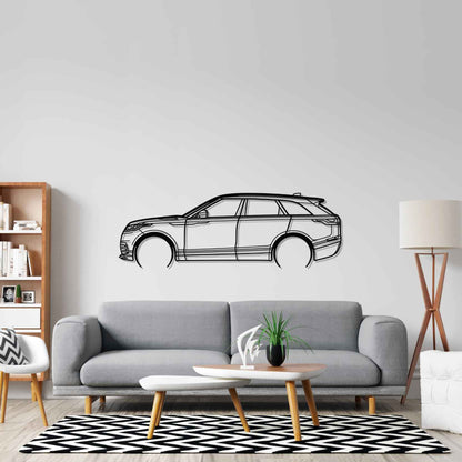 Velar 2020 Detailed Silhouette Metal Wall Art