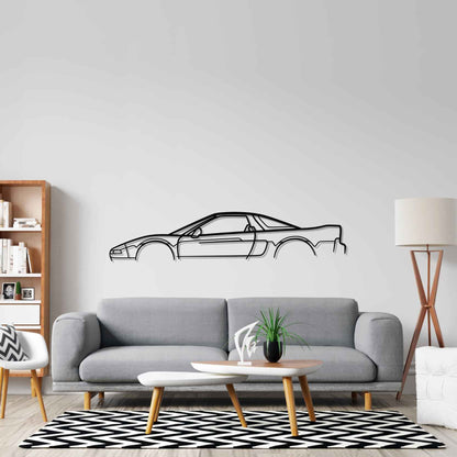 NSX Na1 Classic Silhouette Metal Wall Art