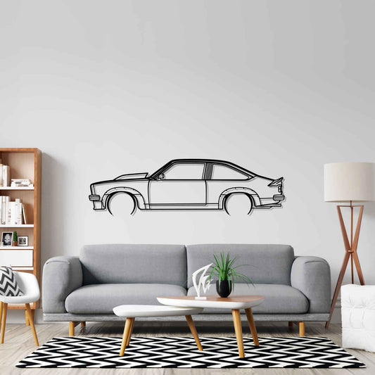 Torana 1977 Detailed Silhouette Metal Wall Art