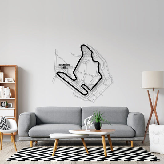 Hungaroring Metal Wall Art