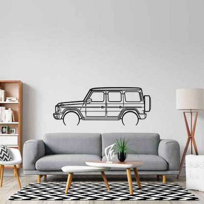 G63 2021 Detailed Silhouette Metal Wall Art