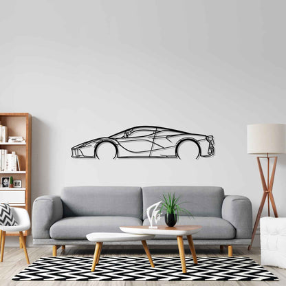 La 2015 Detailed Silhouette Metal Wall Art