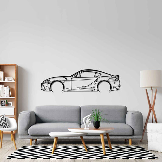 Supra 2021 GR Detailed Silhouette Metal Wall Art