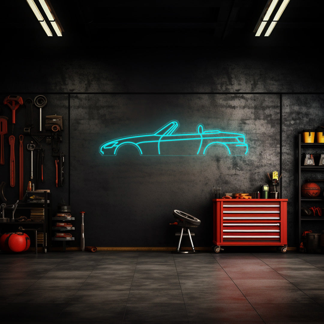 S2000 Neon Silhouette