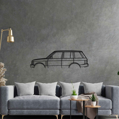 Range MK3 Classic Silhouette Metal Wall Art