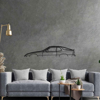 924S Classic Silhouette Metal Wall Art