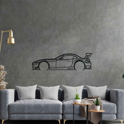 Z4 E89 GT3 Detailed Silhouette Metal Wall Art