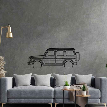 G63 2021 Detailed Silhouette Metal Wall Art