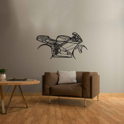 996S 2001 Silhouette Metal Wall Art