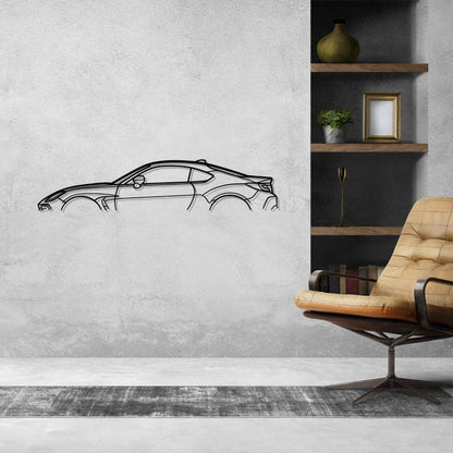 BRZ 2021 Classic Silhouette Metal Wall Art