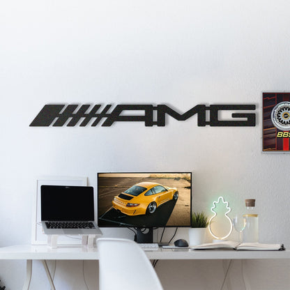 AMG Metal Car Emblem