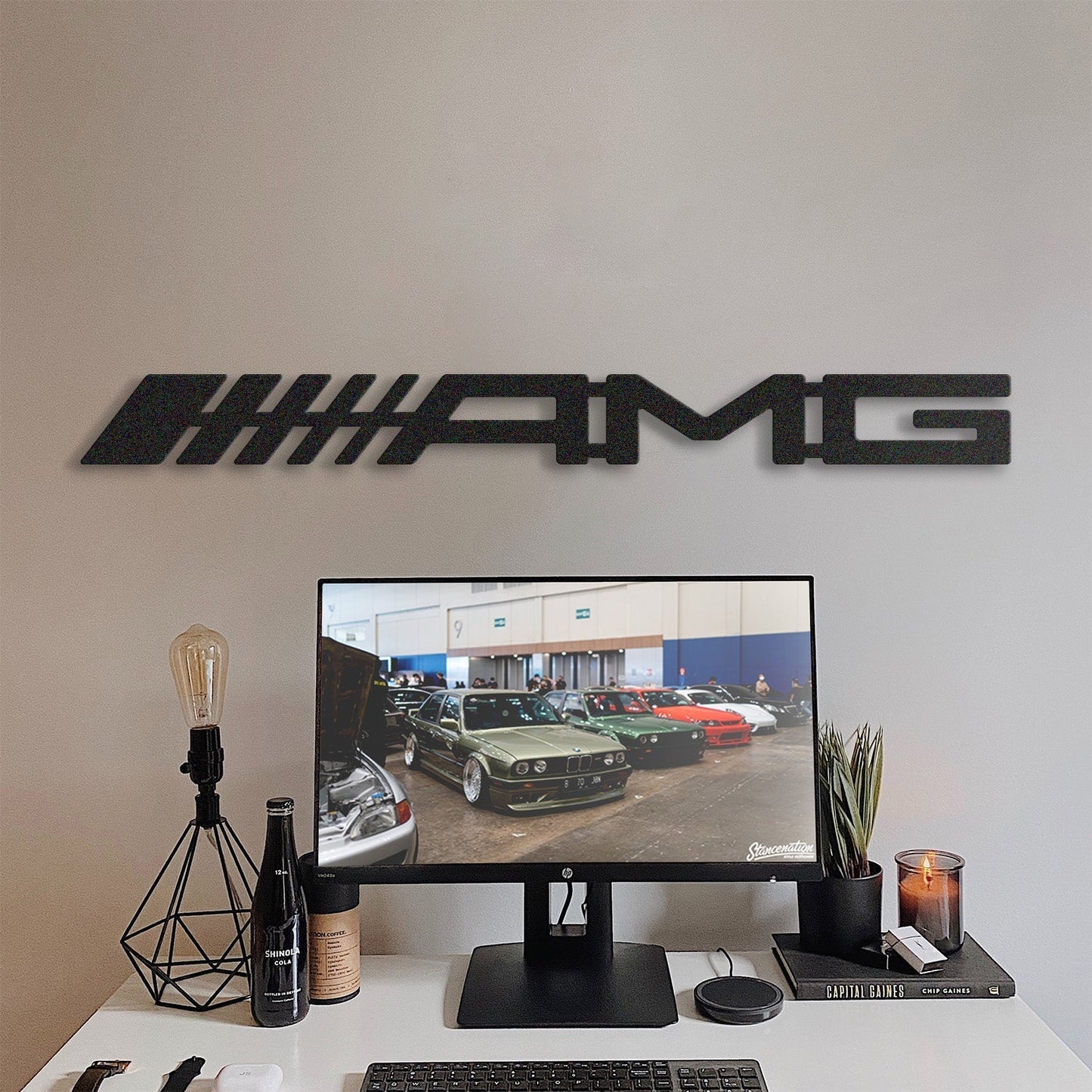 AMG Metal Car Emblem