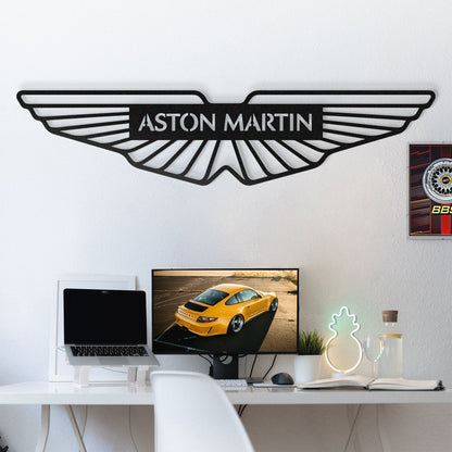 Aston Martin Metal Car Emblem