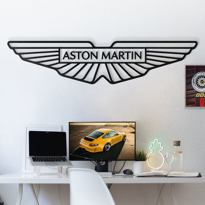 Aston Martin Metal Car Emblem