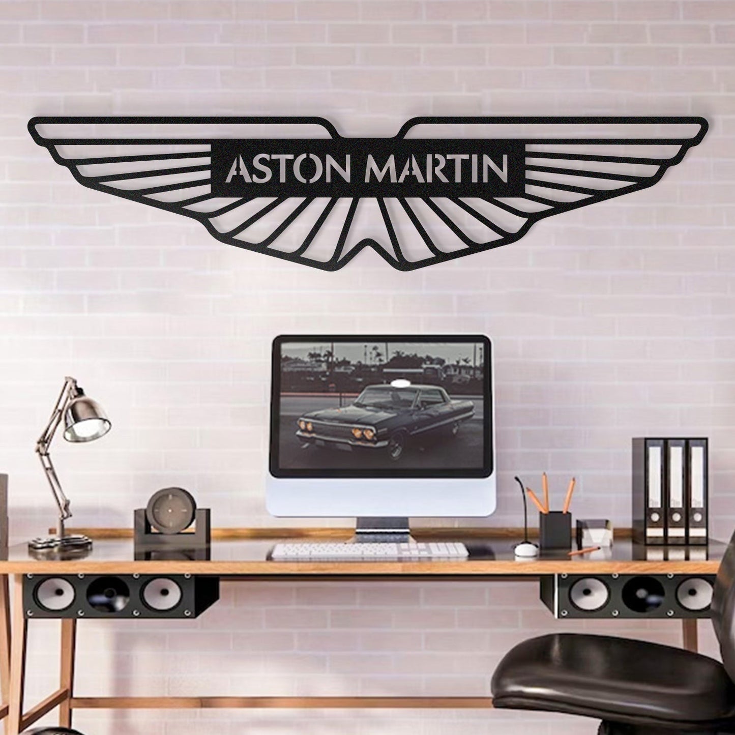 Aston Martin Metal Car Emblem