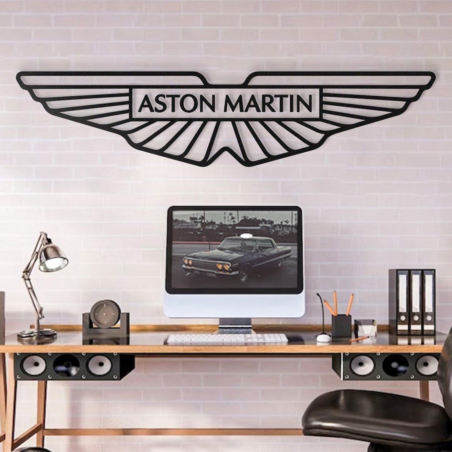 Aston Martin Metal Car Emblem