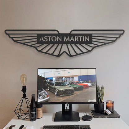 Aston Martin Metal Car Emblem