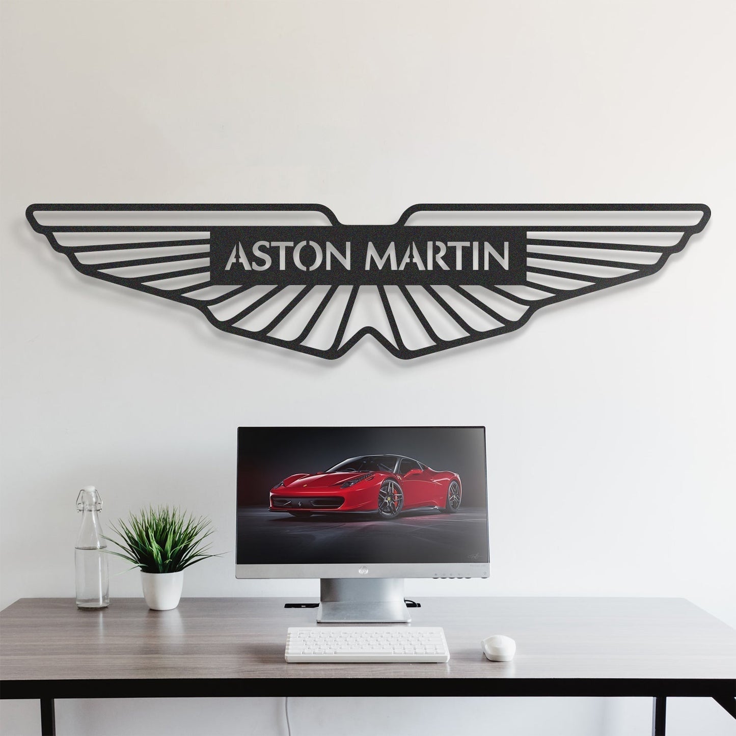 Aston Martin Metal Car Emblem