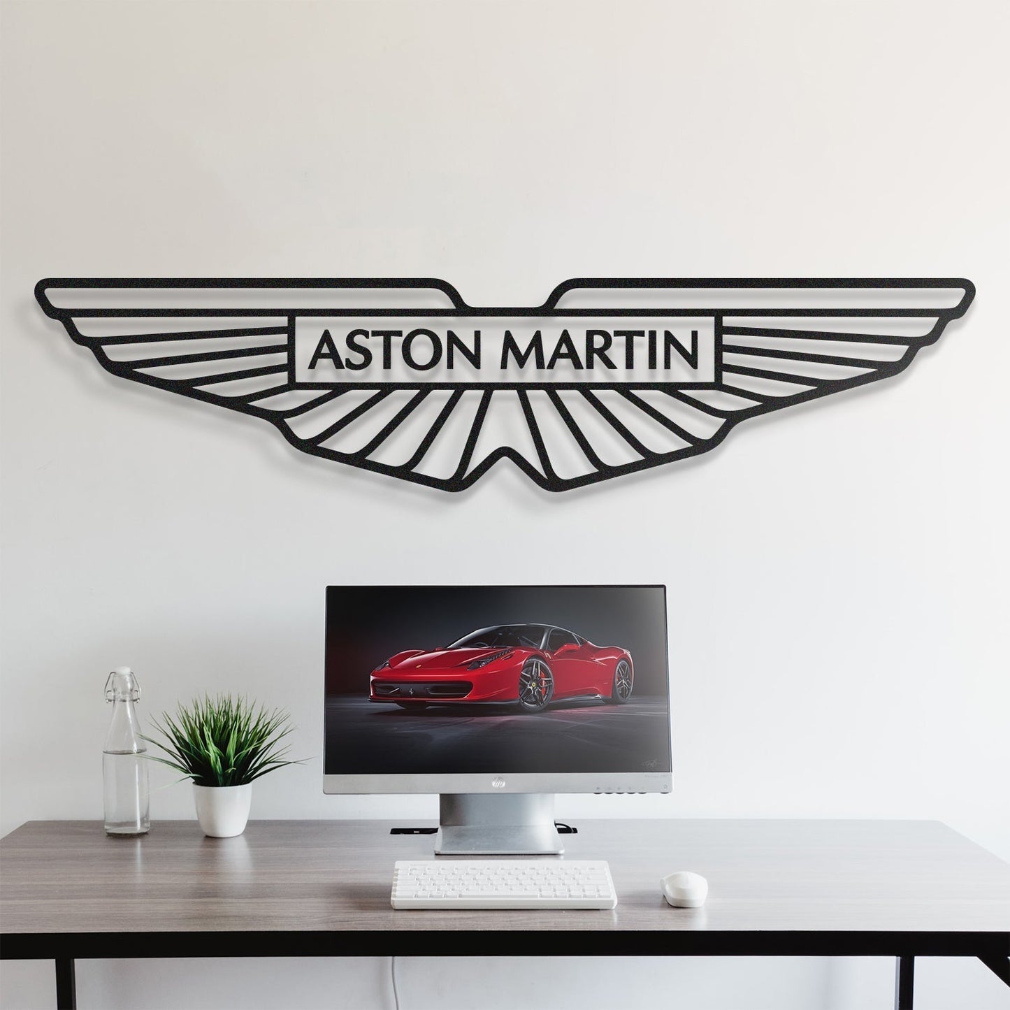 Aston Martin Metal Car Emblem