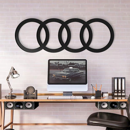 Audi Metal Car Emblem