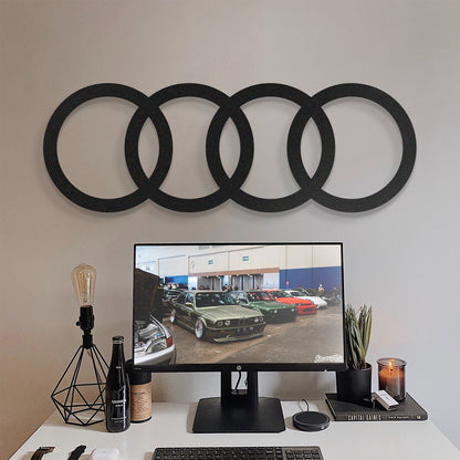 Audi Metal Car Emblem