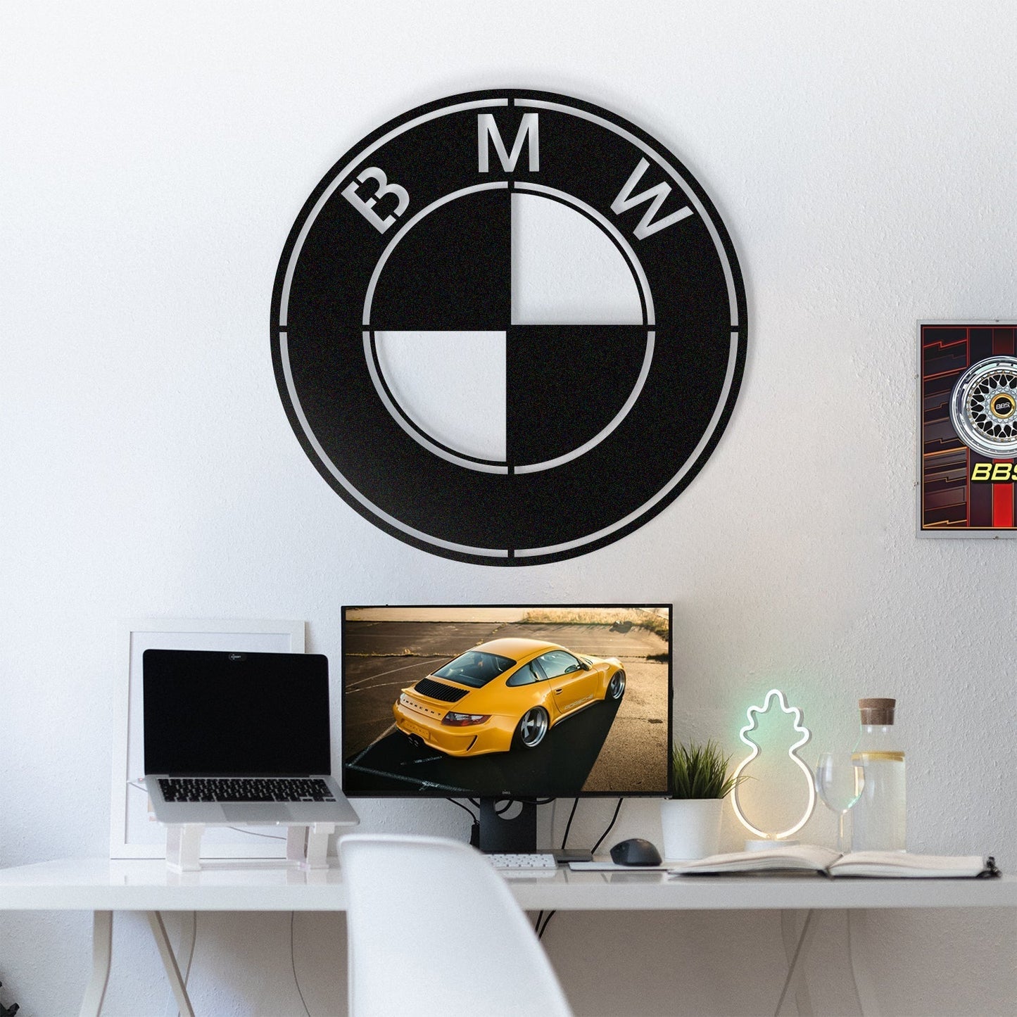 BMW Metal Car Emblem