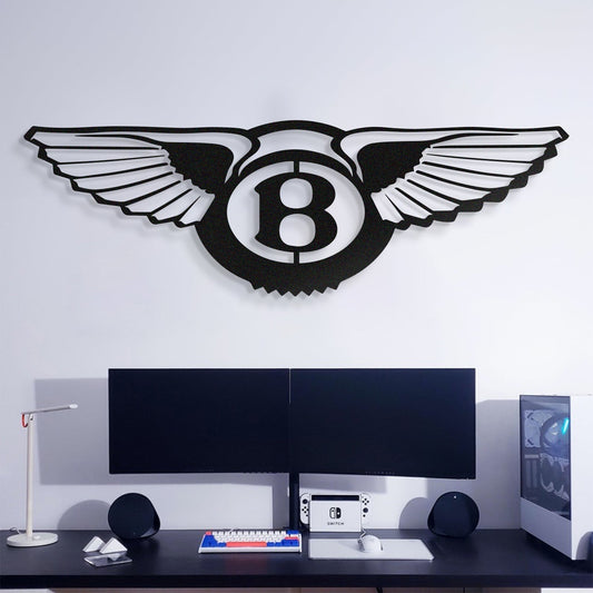 Bentley Metal Car Emblem