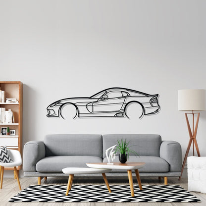 Viper Gen 5 Detailed Silhouette Metal Wall Art