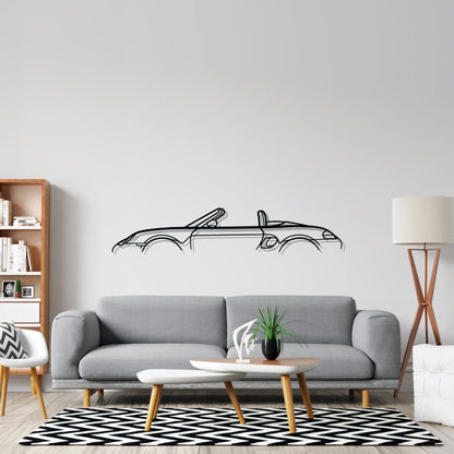 986 Classic Metal Silhouette Wall Art