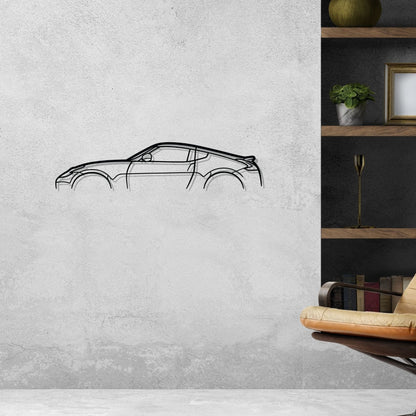 370z Classic Silhouette Metal Wall Art