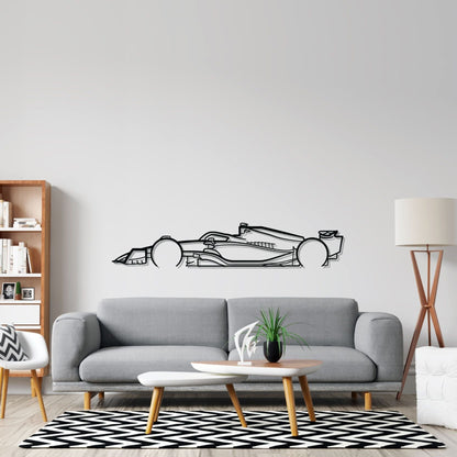 Formula 1 2022 All Teams Silhouette Metal Wall Art