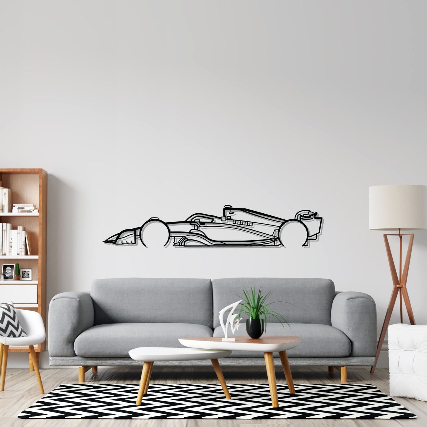 Formula 1 2022 All Teams Silhouette Metal Wall Art