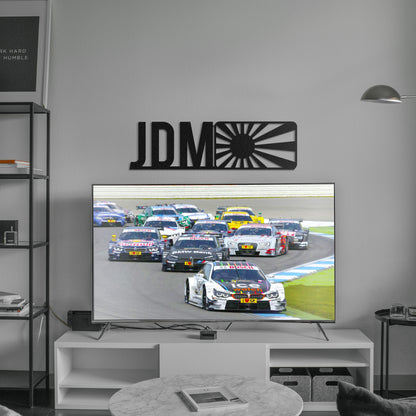 JDM Flag Metal Car Culture Wall Art