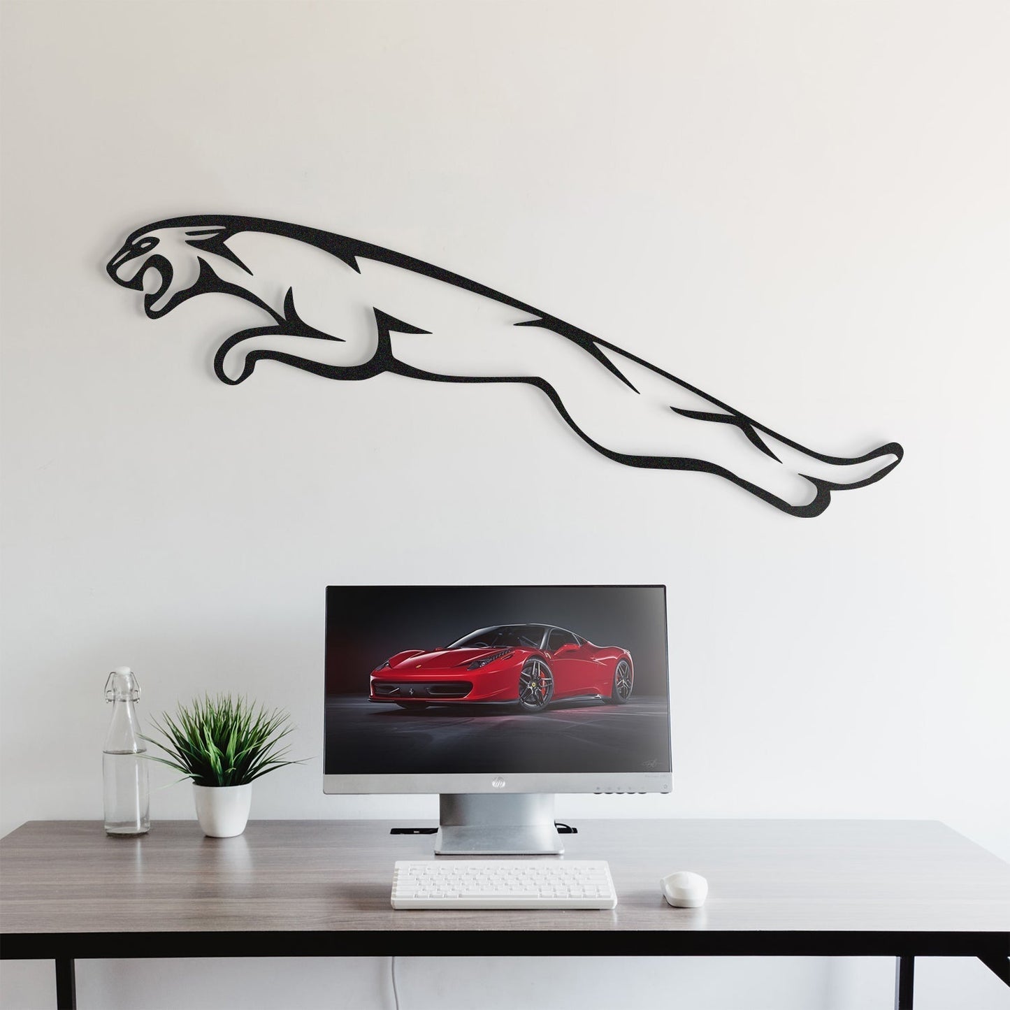 Jaguar Metal Car Emblem