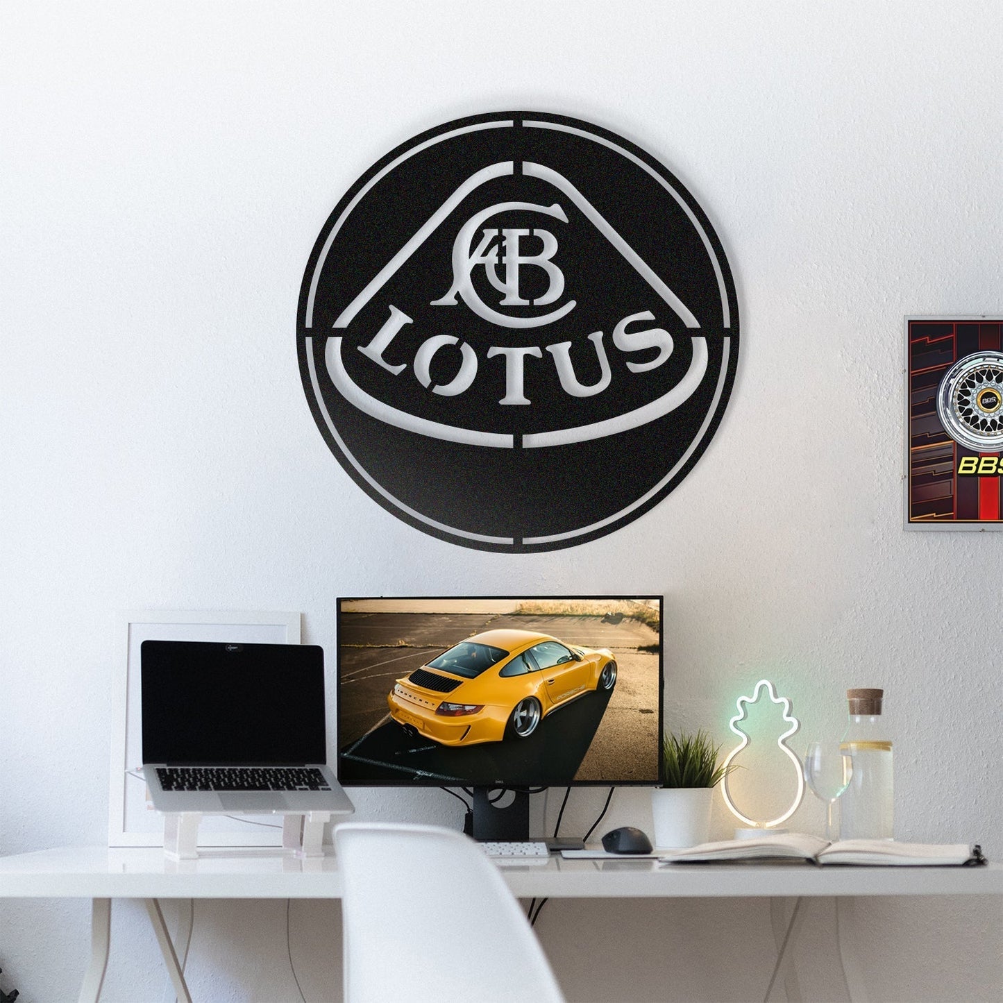 Lotus Metal Car Emblem