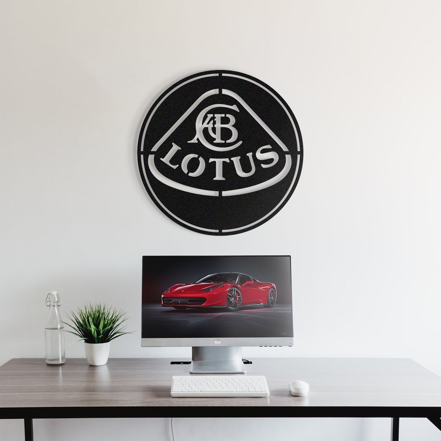 Lotus Metal Car Emblem