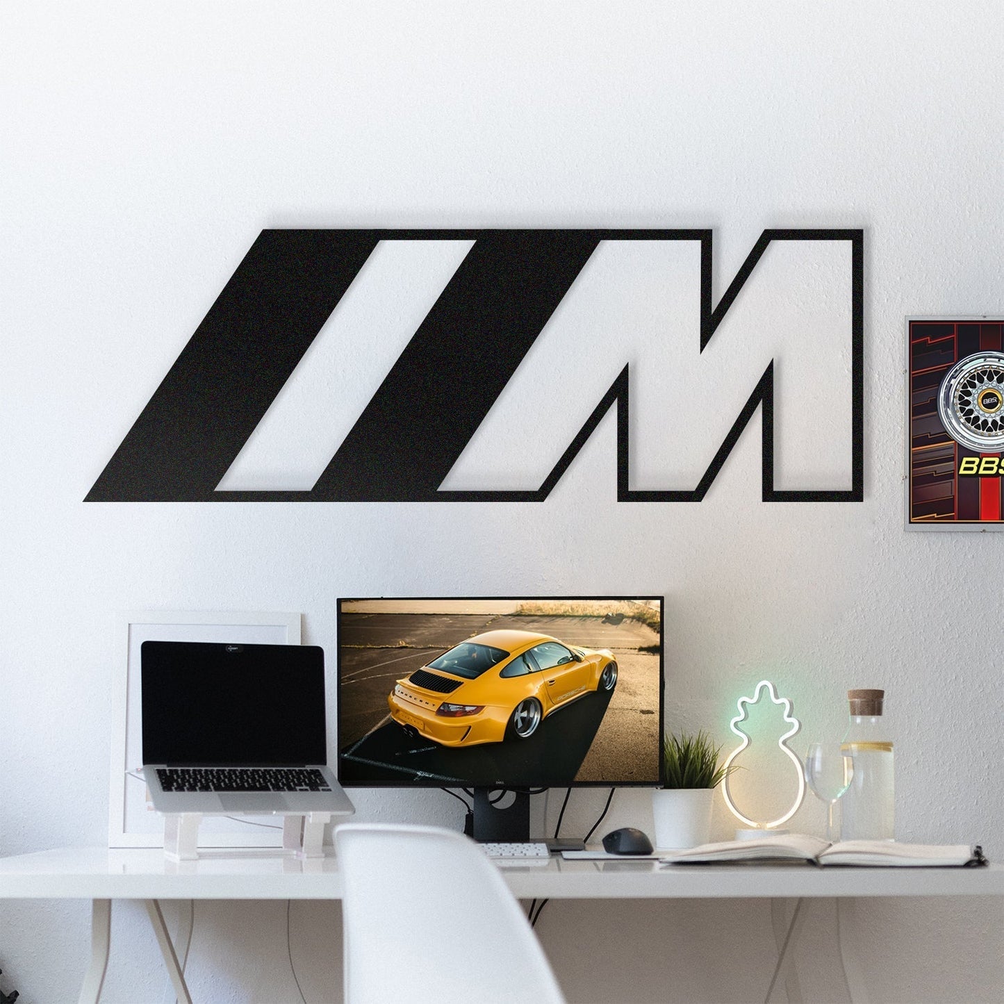 M-Power Metal Car Emblem