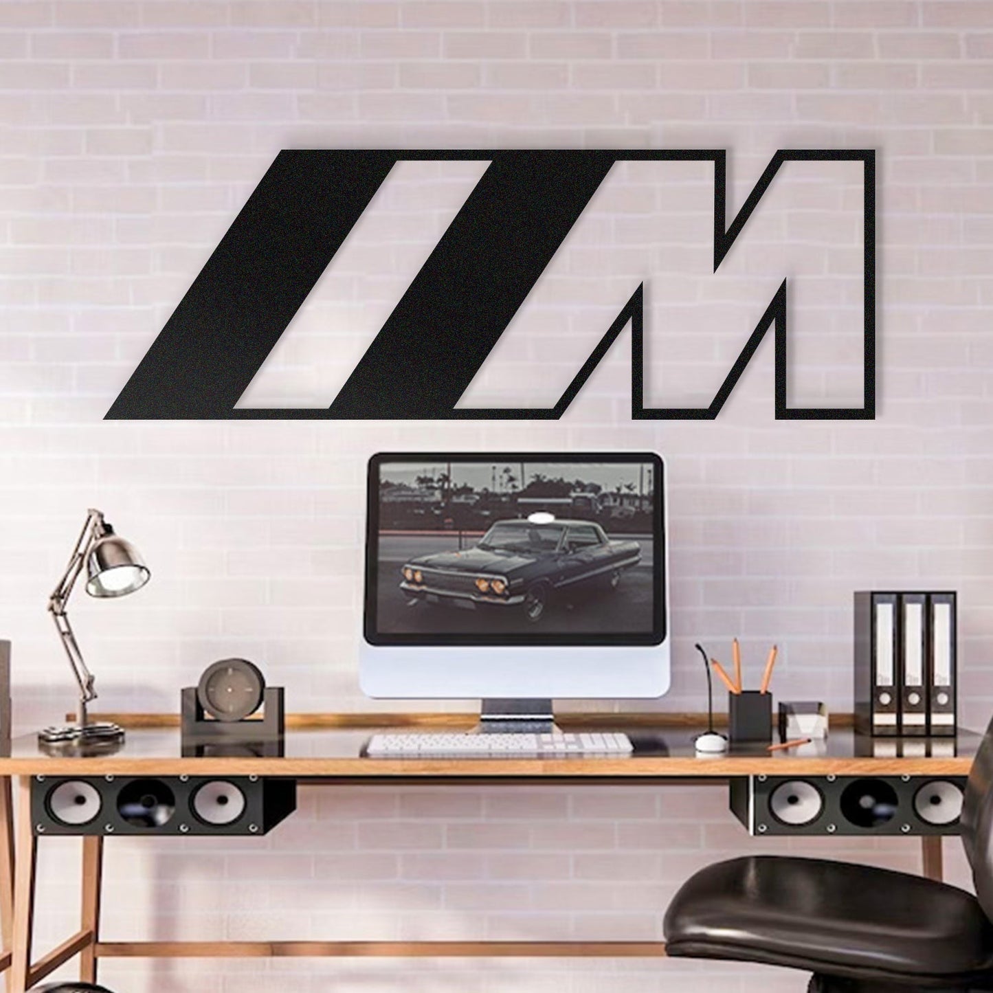 M-Power Metal Car Emblem