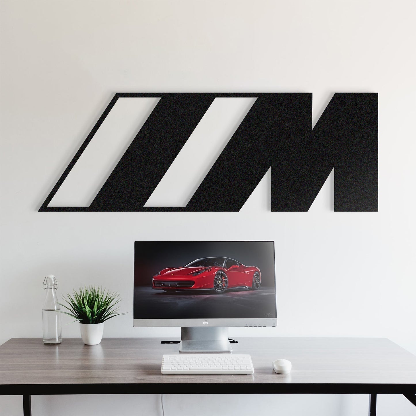 M-Power Metal Car Emblem