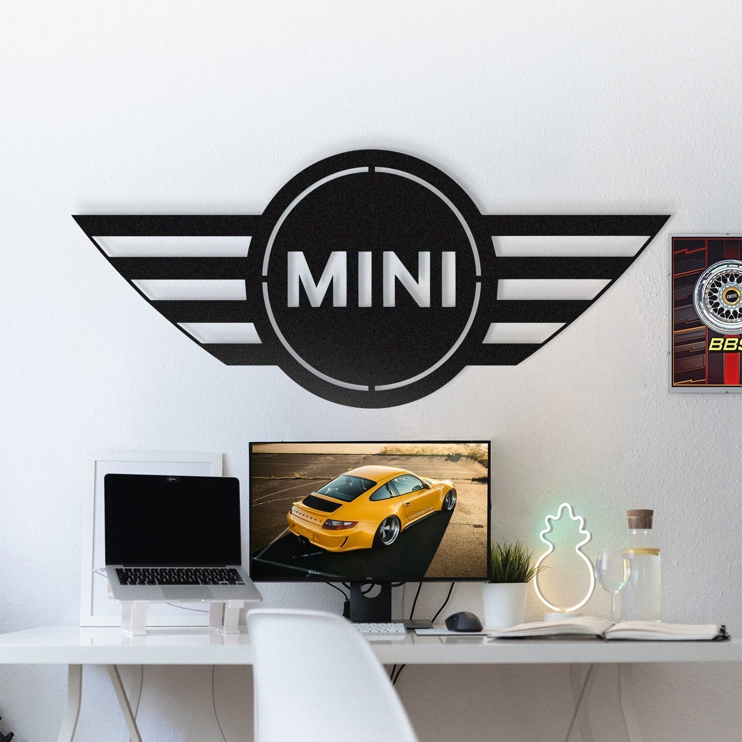 Mini Cooper Metal Car Emblem