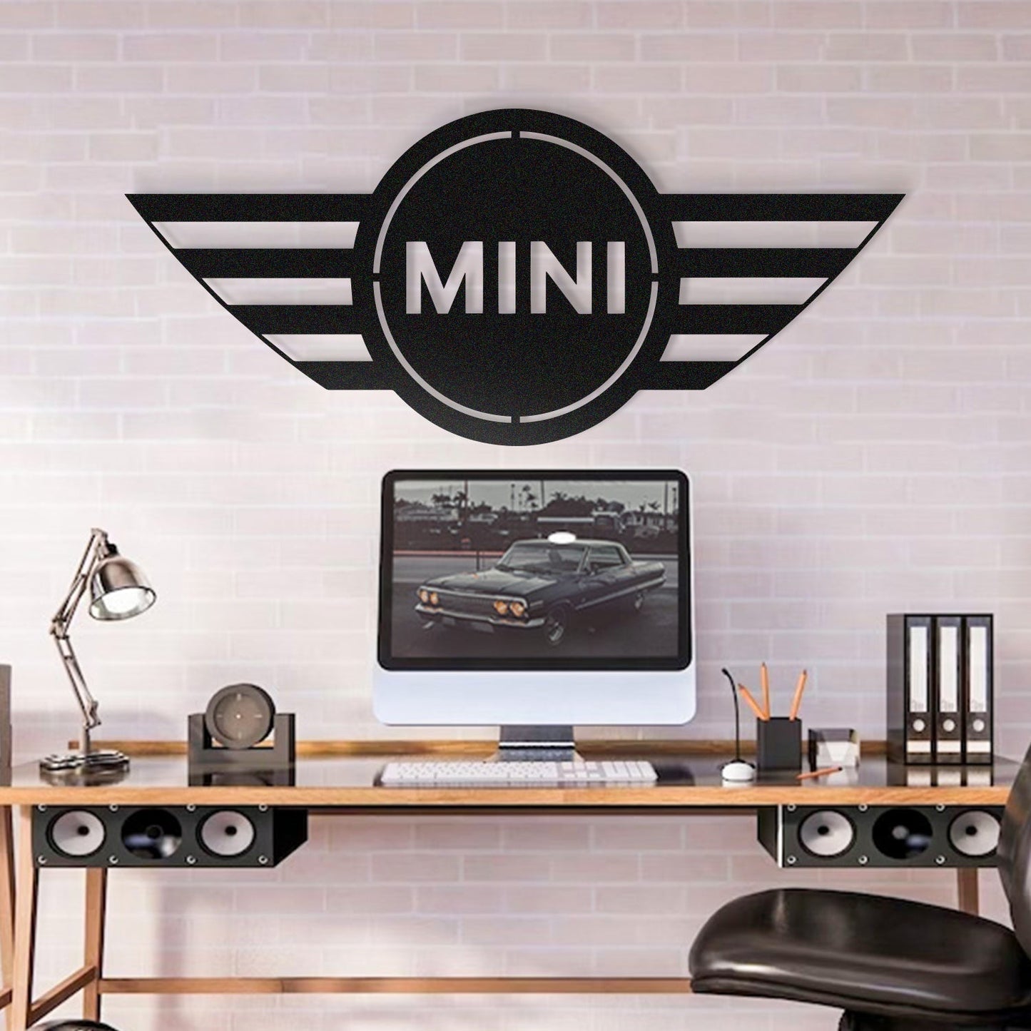 Mini Cooper Metal Car Emblem