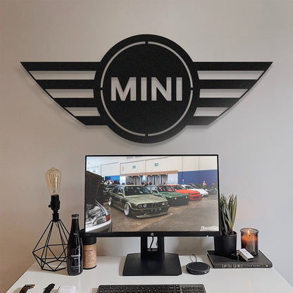 Mini Cooper Metal Car Emblem