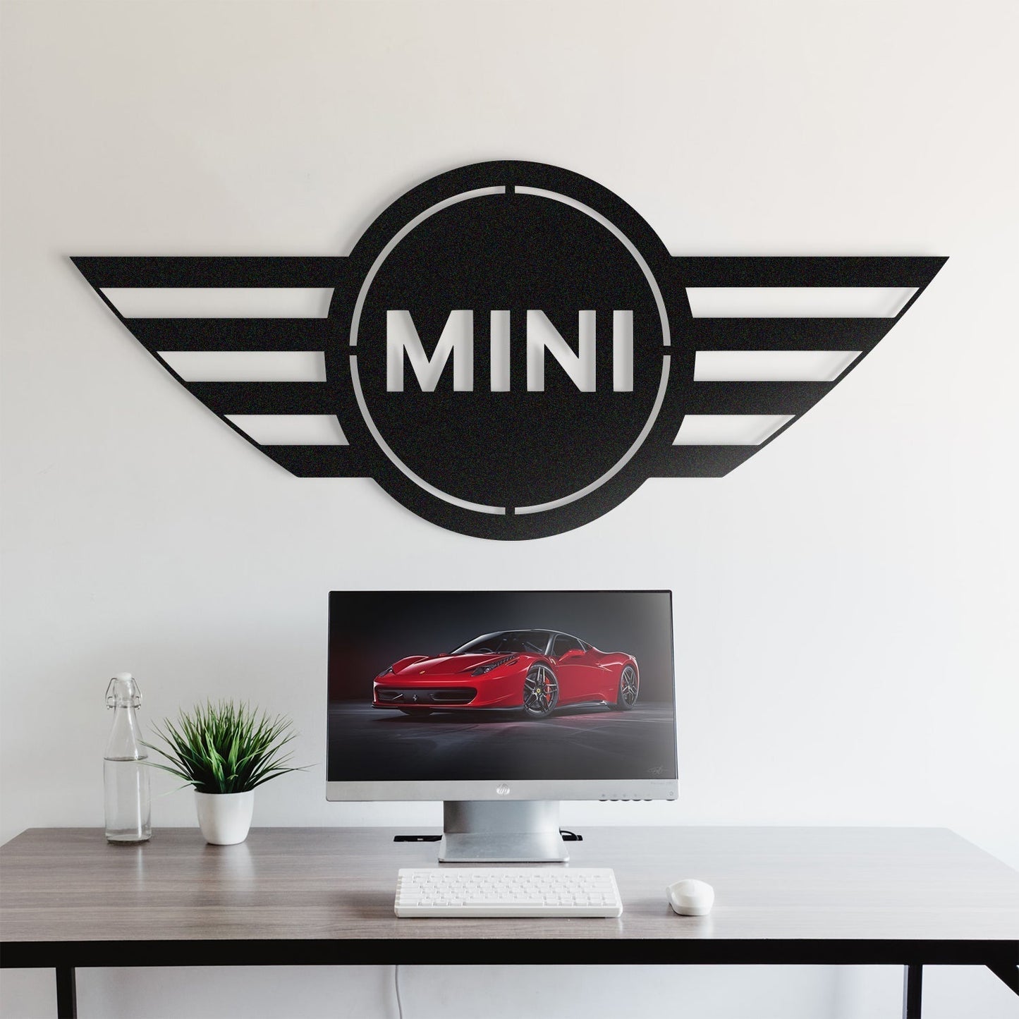 Mini Cooper Metal Car Emblem