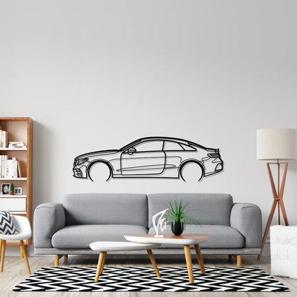 E53 AMG Coupe Detailed Silhouette Metal Wall Art