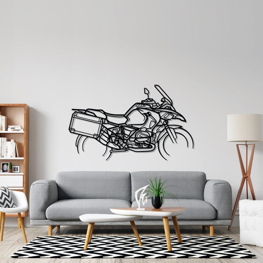 R1200 GS Adventure Silhouette Metal Wall Art