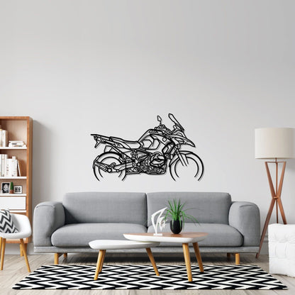 R1250 GSA Silhouette Metal Wall Art