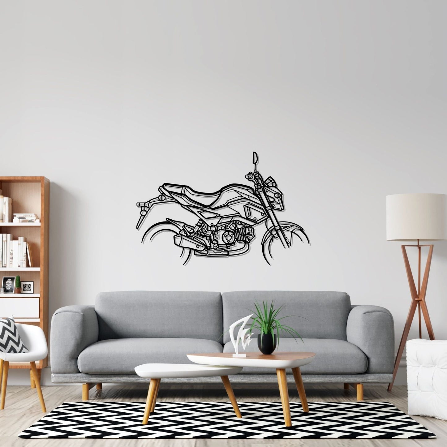 2019 Grom Silhouette Metal Wall Art