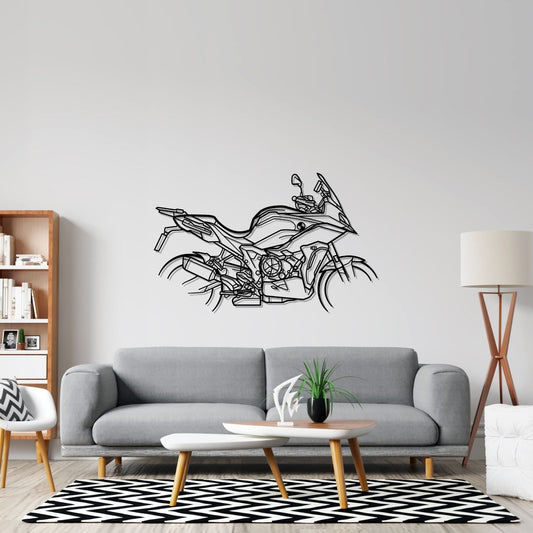 S1000XR Silhouette Metal Wall Art