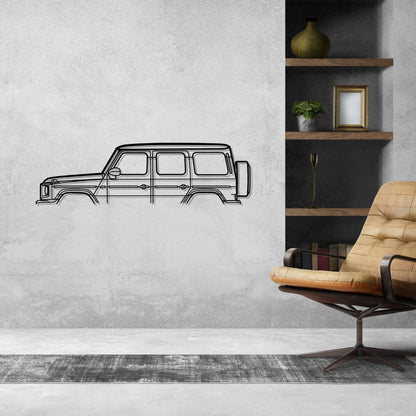 G Class Classic Metal Silhouette Wall Art